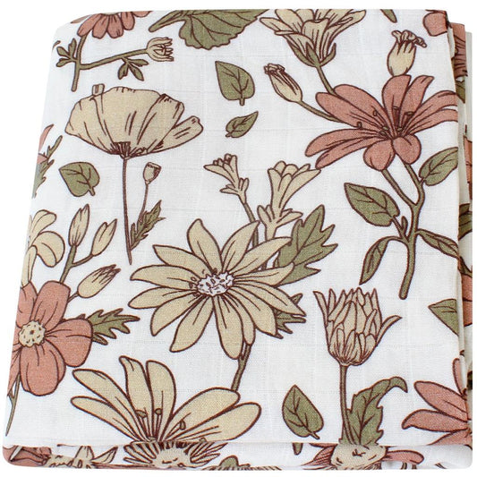 Swaddle Hydrofiele Doek - Flower Garden