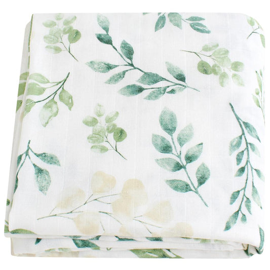 Swaddle Hydrofiele Doek - Green Leaves