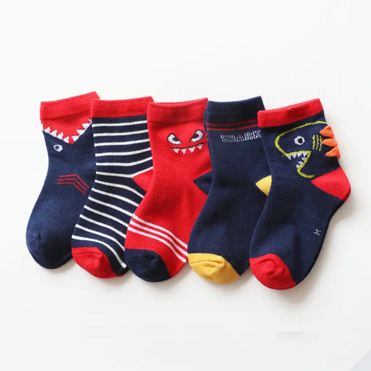 5 Pack Meisjes Baby Sokken - Rabbit Love